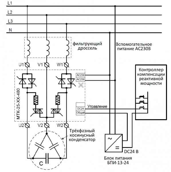 Конденсаторная установка компенсирующая реактивную мощность: устройство и принцип действия