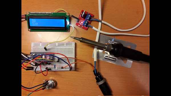 Паяльник на процессоре Arduino: изготовление своими руками